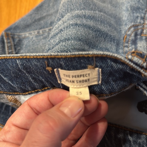 Madewell The perfect Jean shorts size 25 . - Picture 8 of 10